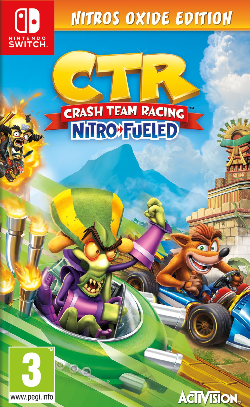 Crash Team Racing: Nitro Fueled (Nitros Oxide Edition) (Nintendo Switch - nové - EN)