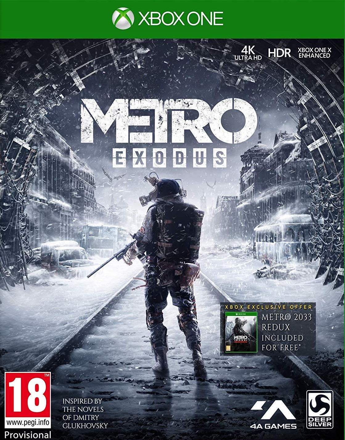 Metro Exodus (Xbox One - použité - originální - CZ)