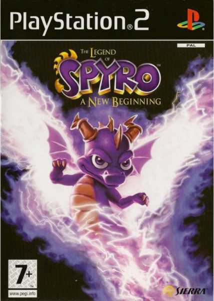 The Legend Of Spyro: A New Beginning (PS2 - použité - EN)