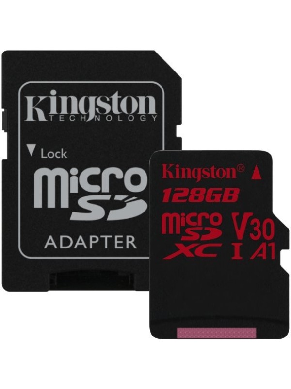 Kingston microSD 128GB UHS-I + adapter SDCR/128GB (Paměťové karty - nové - EN)