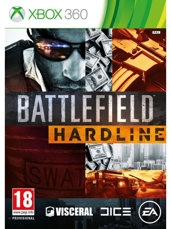 Battlefield: Hardline (Xbox 360 - použité - EN)