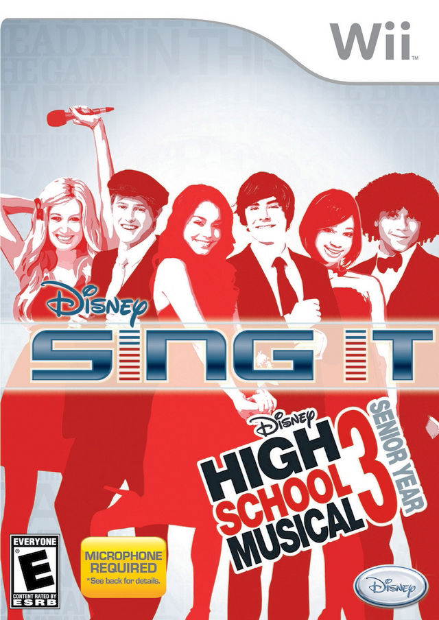 Disney Sing It! - High School Musical 3 Senior Year (Nintendo Wii - použité - EN)