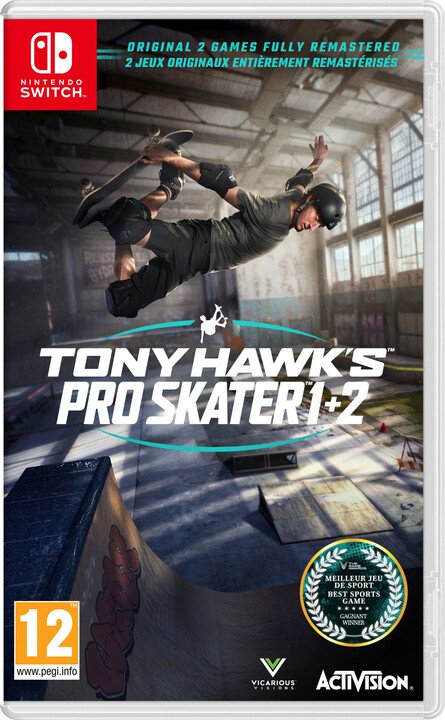 Tony Hawk's Pro Skater 1 + 2 (Nintendo Switch - nové - EN)