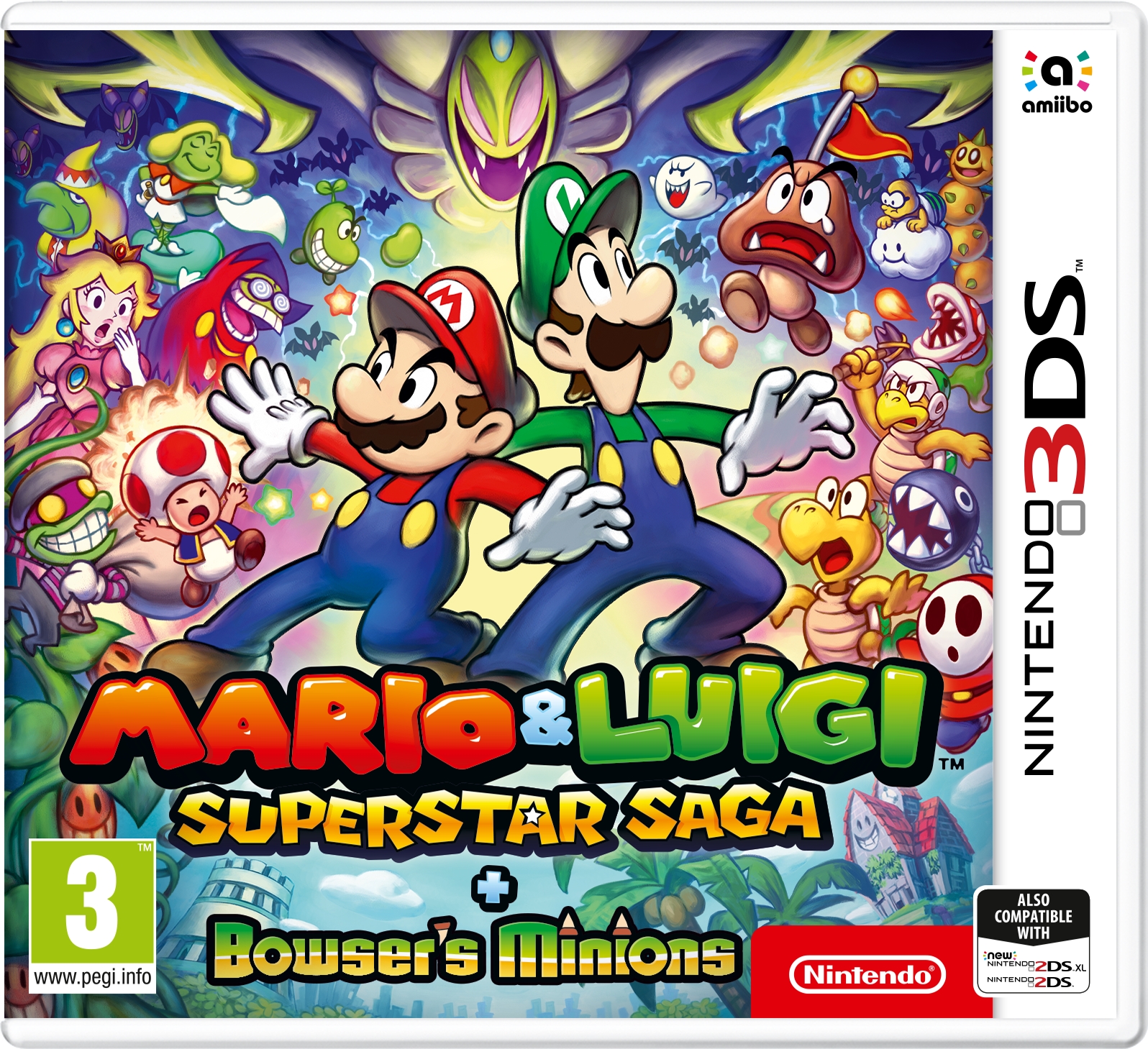 Mario & Luigi: Superstar Saga + Bowsers Minions (Nintendo 3DS - nové - EN)