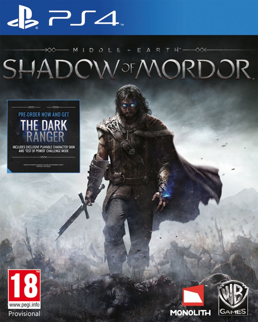 Middle-Earth: Shadow of Mordor (PS4 - použité - EN)