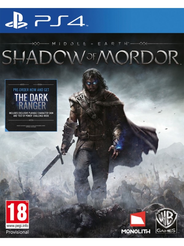Middle-Earth: Shadow of Mordor (PS4 - použité - EN)