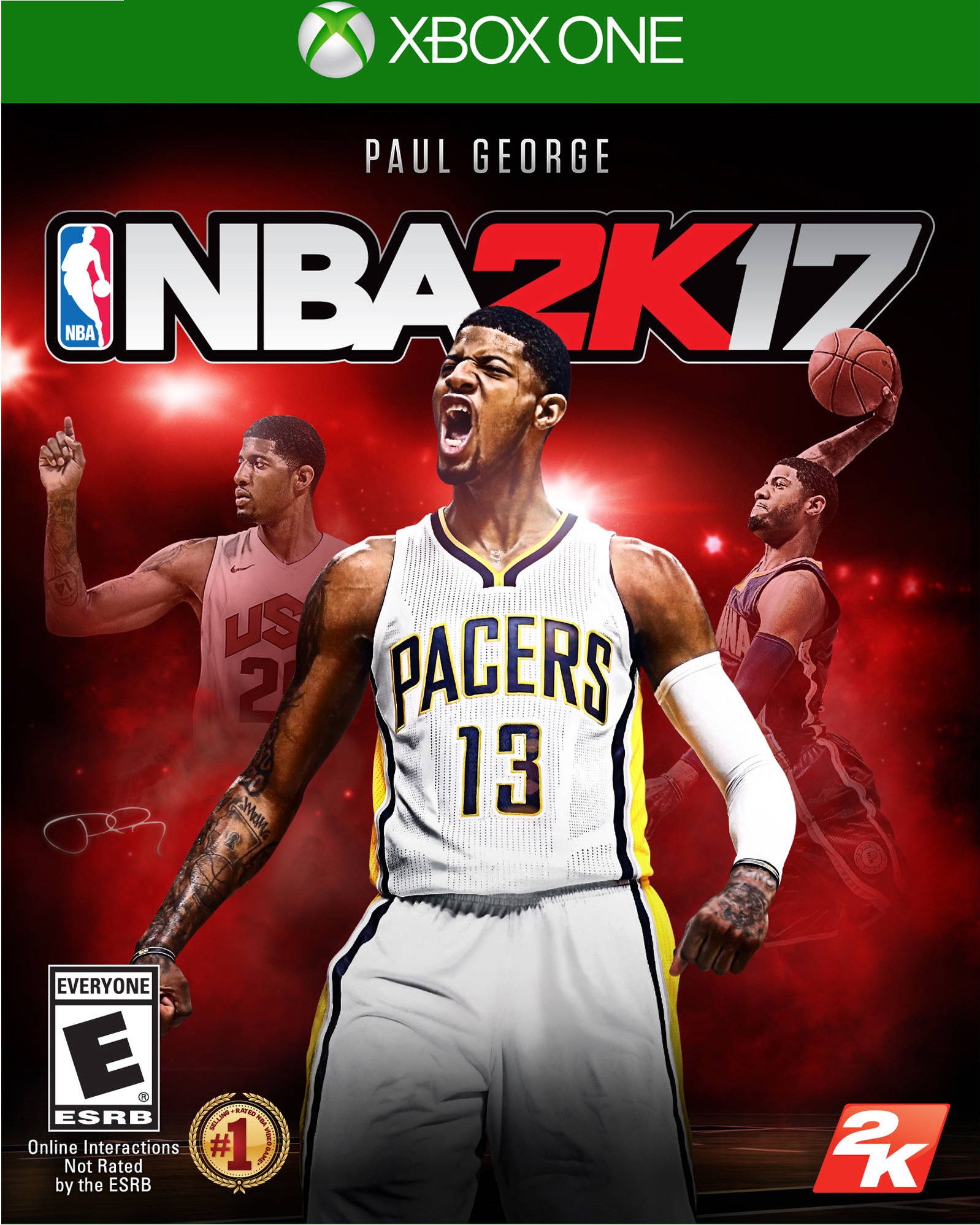 NBA 2K17 (Xbox One - použité - EN)