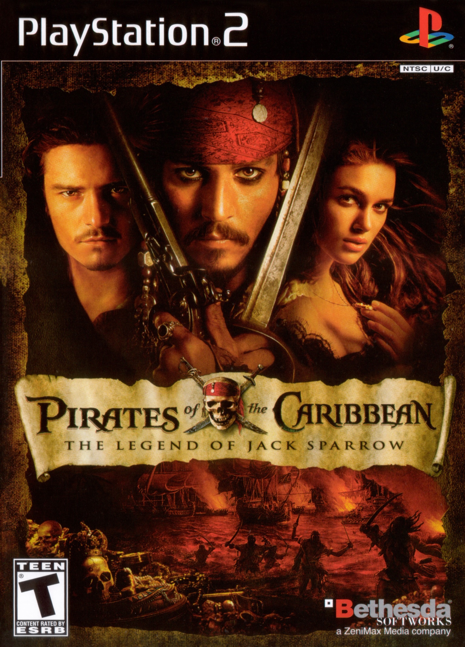 Pirates Of The Caribbean The Legend of Jack Sparrow (PS2 - použité - EN)