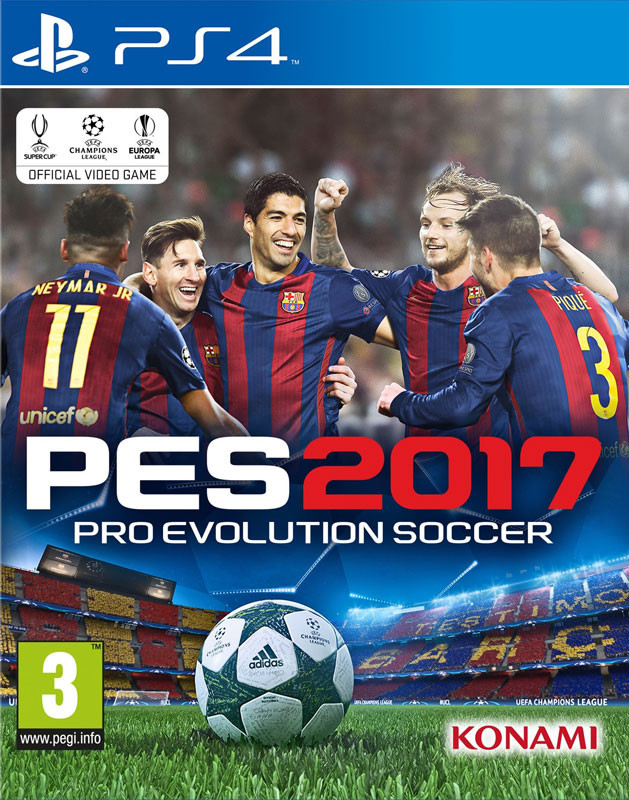 Pro Evolution Soccer 2017 (PS4 - použité - EN)